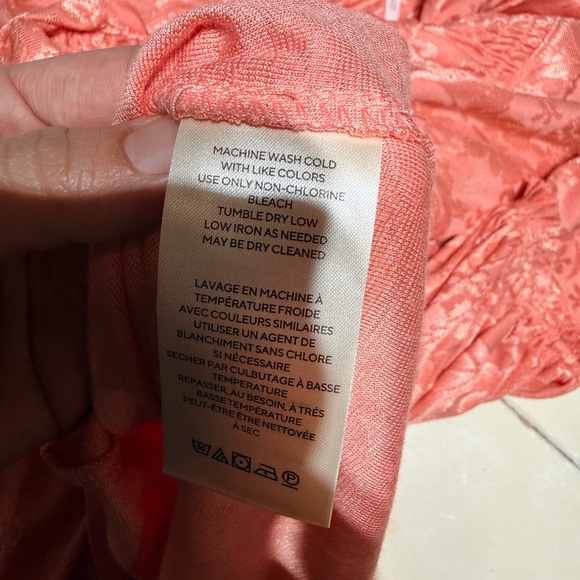 Free People Orange Floral Blouse - Picture 7 of 7